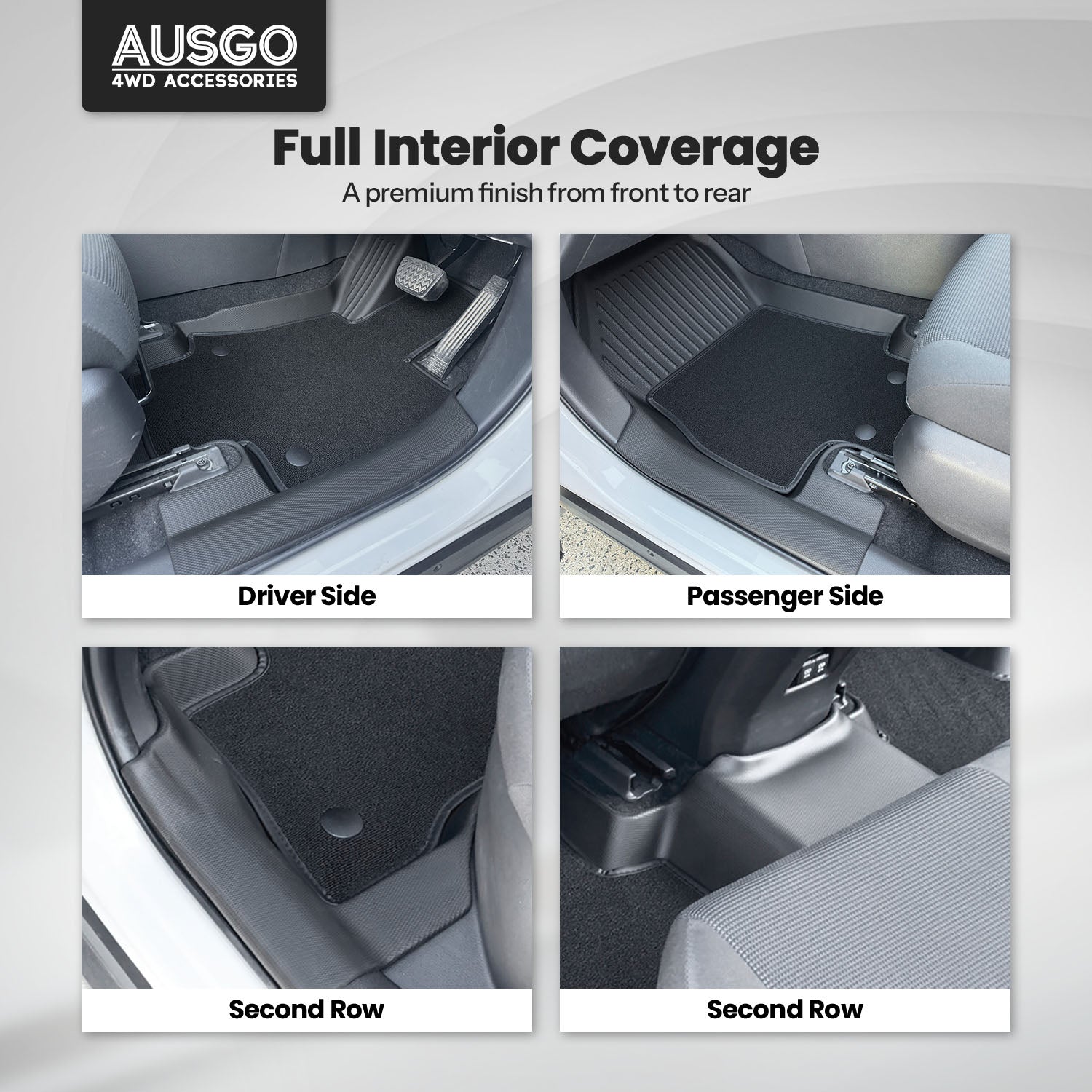 Double-Layer Car Floor Mats for Toyota RAV4 2019-2025