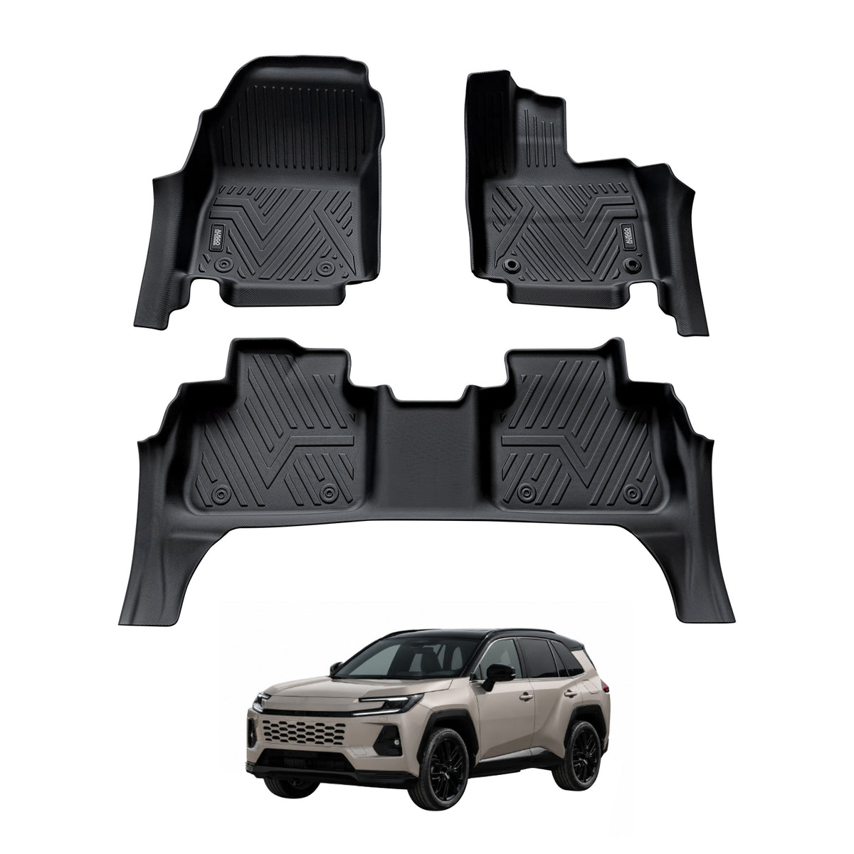 PRE-ORDER 5D Car Floor Mats for Toyota RAV4 PHEV 2026-Onwards