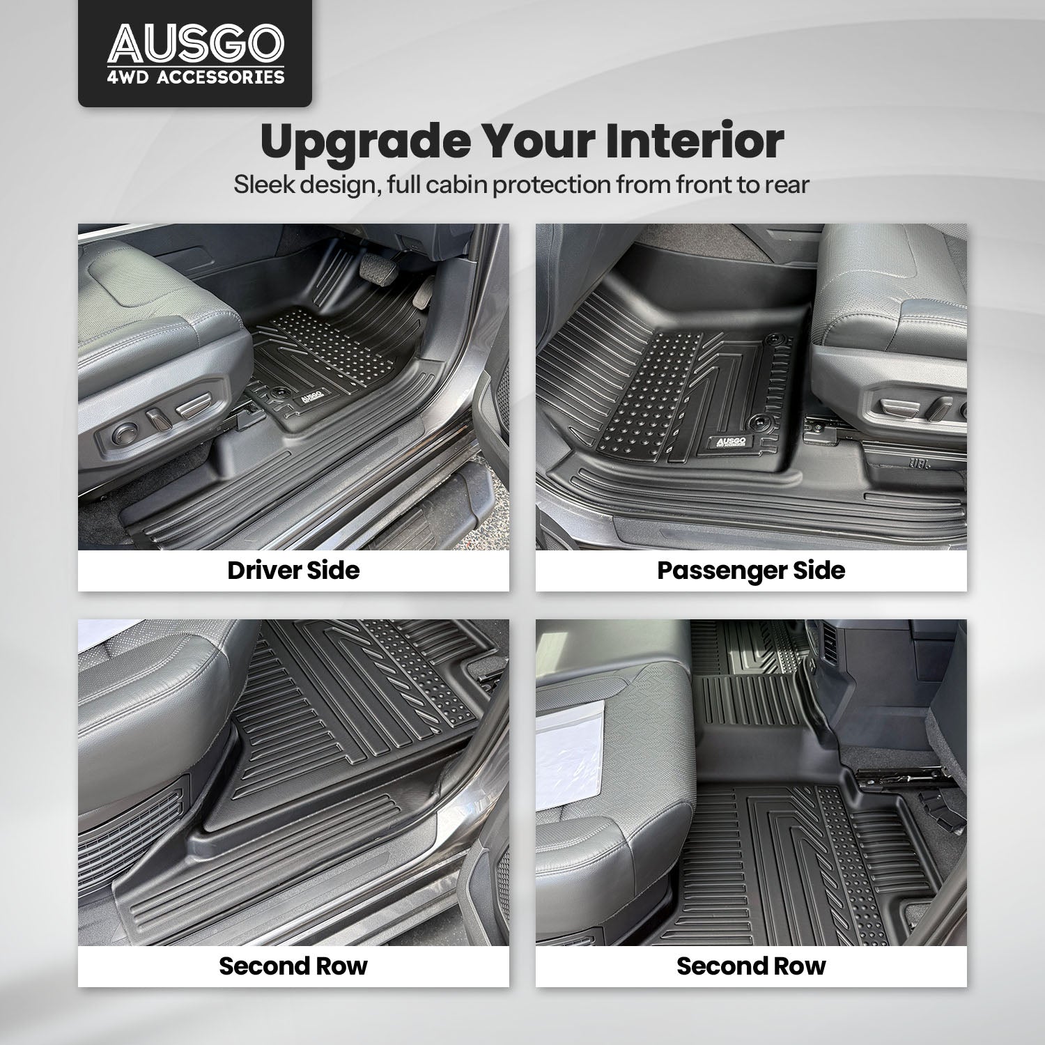 7D Car Floor Mats for Toyota Tundra 2024-Onwards