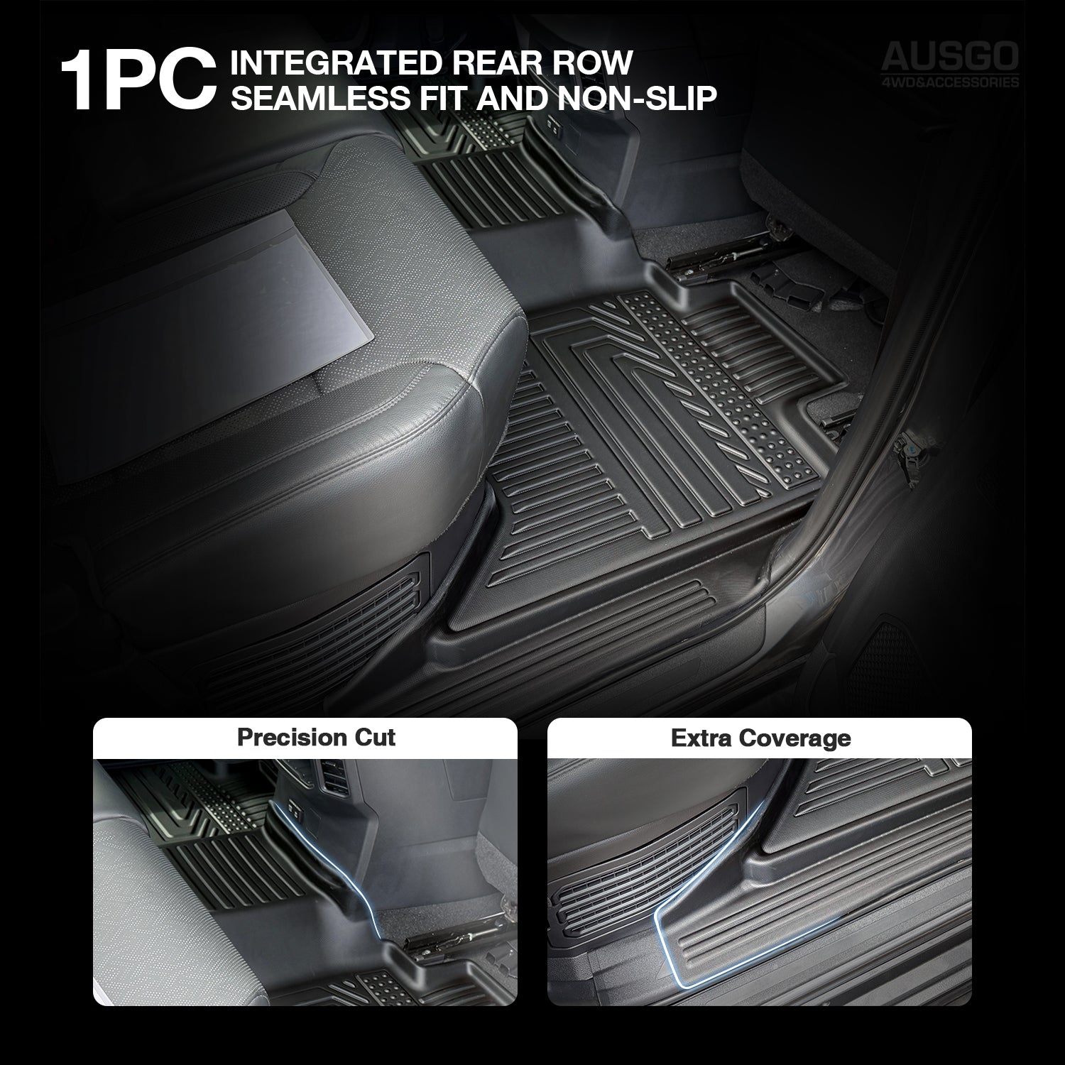 7D Car Floor Mats for Toyota Tundra 2024-Onwards