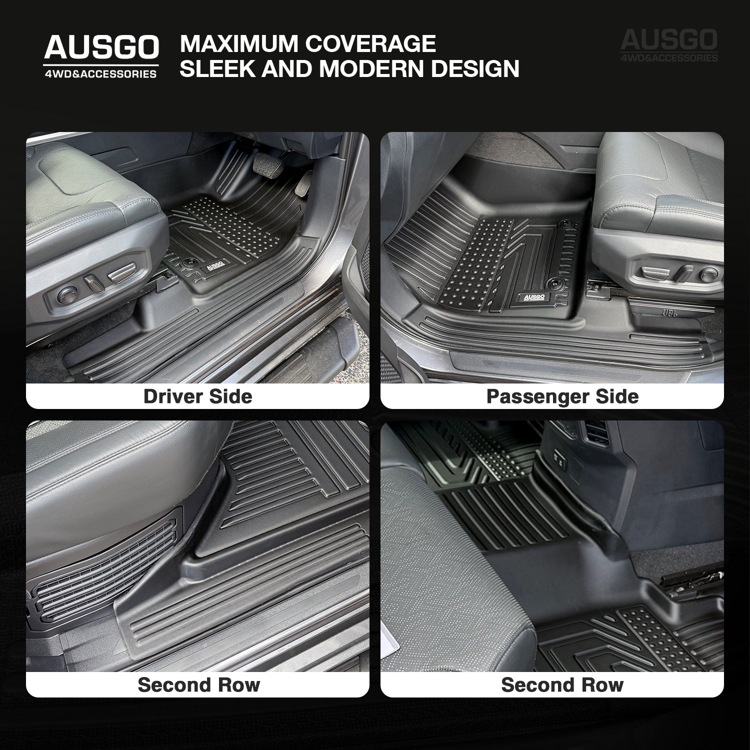 7D Car Floor Mats for Toyota Tundra 2024-Onwards