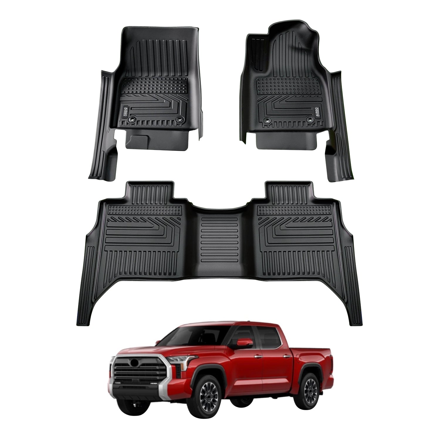 7D Car Floor Mats for Toyota Tundra 2024-Onwards