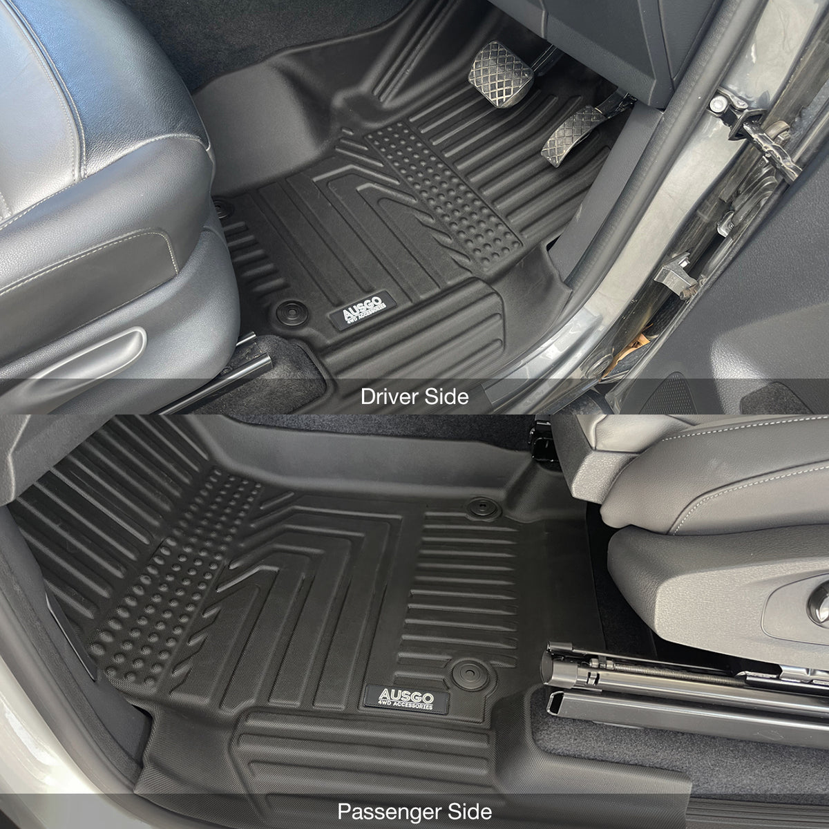 5D Car Floor Mats for Volkswagen Amarok 2H Single Cab 2009-2022