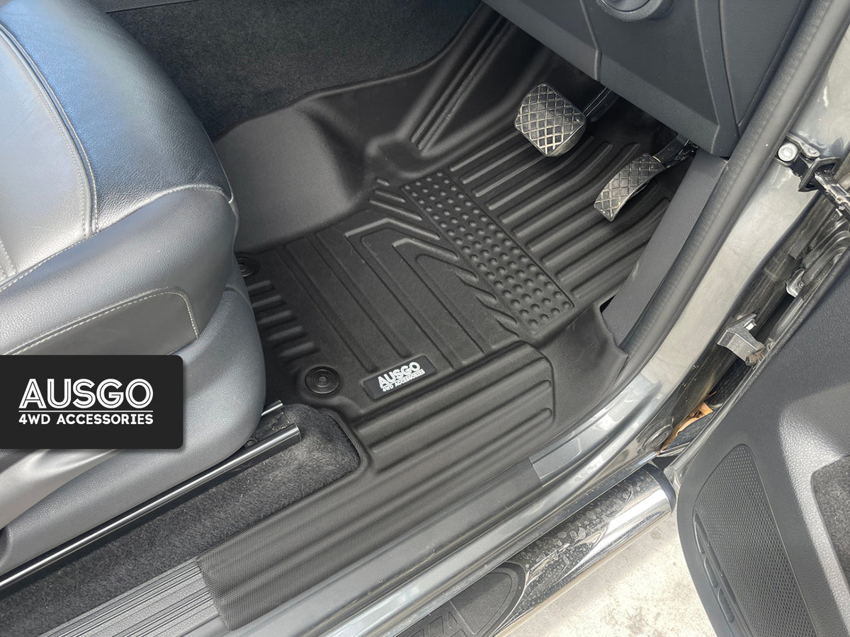 5D Car Floor Mats for Volkswagen Amarok 2H Series Dual Cab 2009-2022