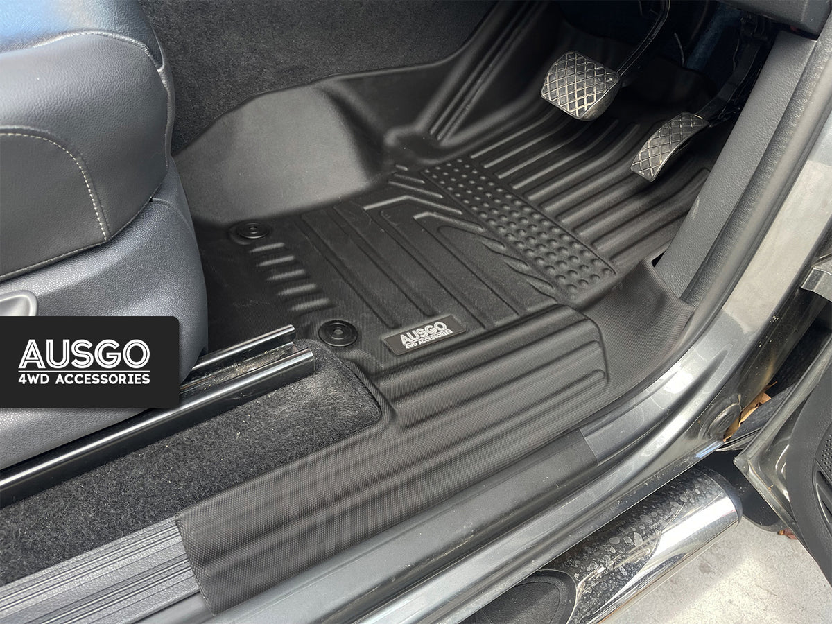 5D Car Floor Mats for Volkswagen Amarok 2H Series Dual Cab 2009-2022