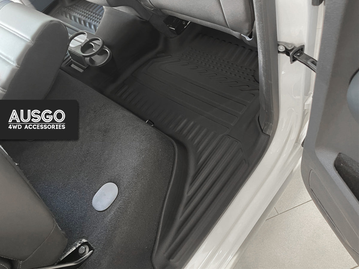 5D Car Floor Mats for Volkswagen Amarok 2H Series Dual Cab 2009-2022