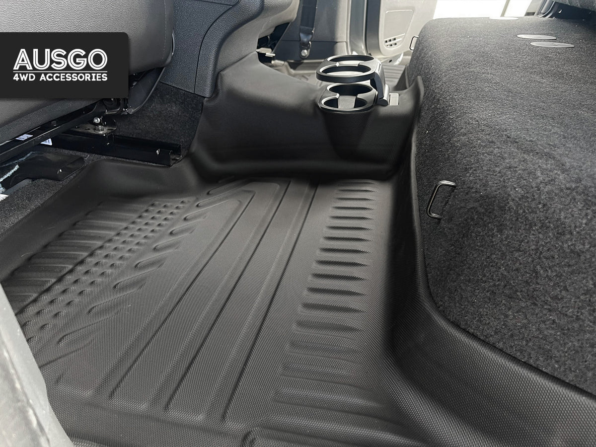 5D Car Floor Mats for Volkswagen Amarok 2H Series Dual Cab 2009-2022