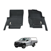5D Car Floor Mats for Volkswagen Amarok 2H Single Cab 2009-2022