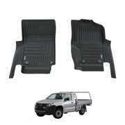 5D Car Floor Mats for Volkswagen Amarok 2H Single Cab 2009-2022