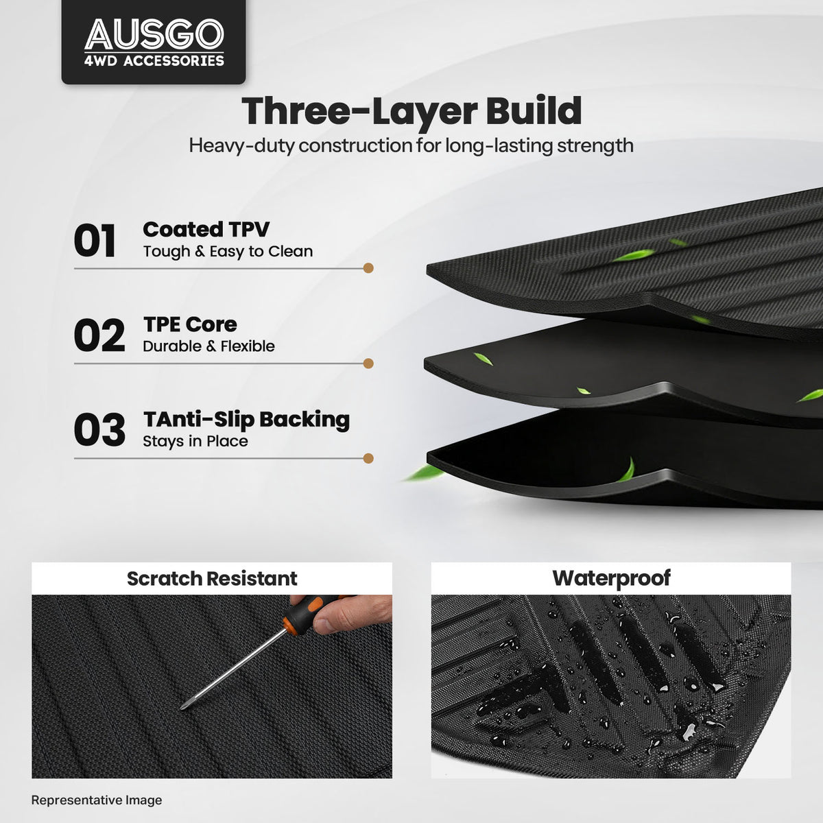 Boot Liner Back Seat Protector for Tesla Model Y Juniper 2025-Onwards