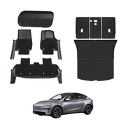 Double-Layer Car Floor Mats for Tesla Model Y Juniper 2025-Onwards