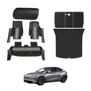 Double-Layer Car Floor Mats for Tesla Model Y Juniper 5-Seat 2025-Onwards