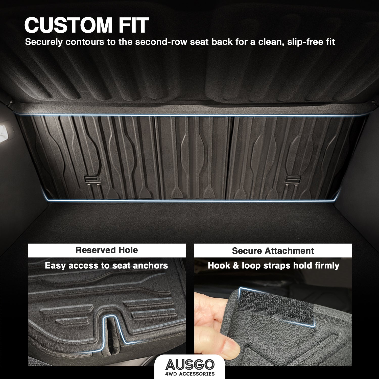 Boot Liner Kick Mats for BYD ATTO 3 2022-Onwards
