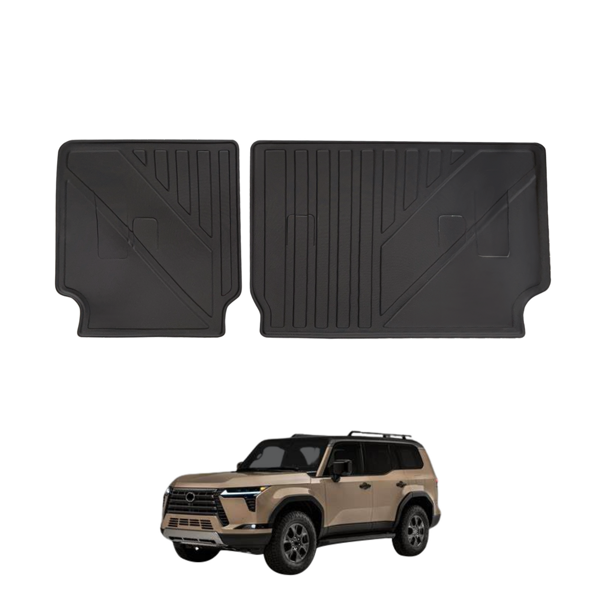 Kick Mats Boot Liner for Lexus GX550 2024-Onwards