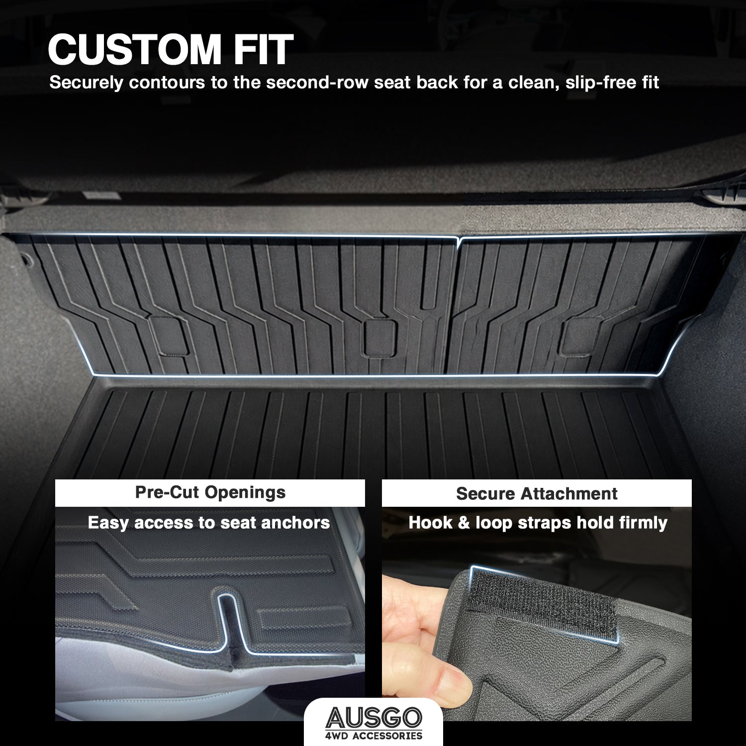 Boot Liner Kick Mats for MG MG4 2023-Onwards