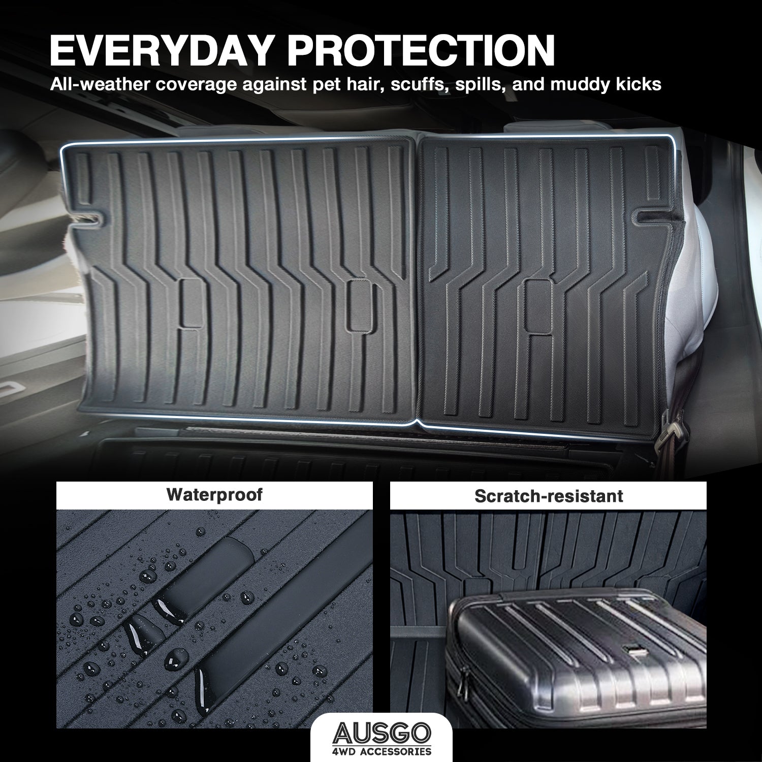Boot Liner Kick Mats for MG MG4 2023-Onwards