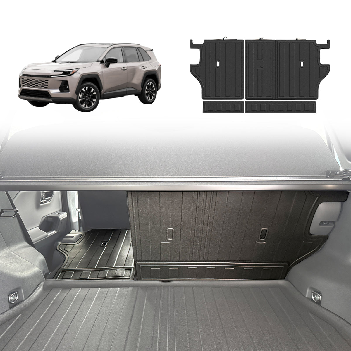 Boot Liner Back Seat Protector for Toyota RAV4 2026-Onwards