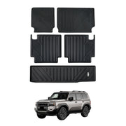 Boot Liner Kick Mats for Toyota Land Cruiser Prado 250 Series 2024-Onwards