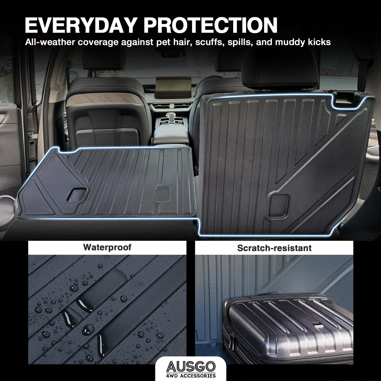 Boot Liner Kick Mats for GWM Tank 500 2024-Onwards