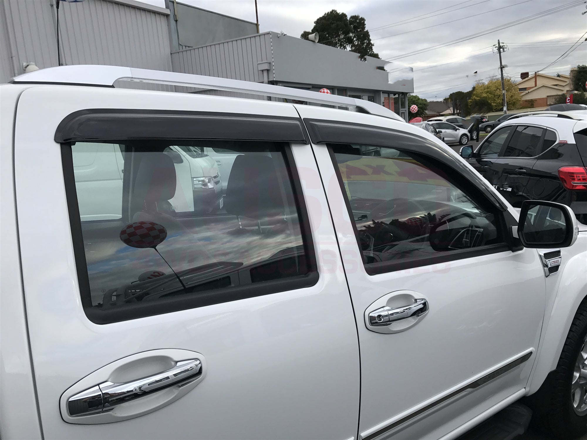 Luxury Weather Shields for Great Wall Steed Dual Cab 2016-Onwards