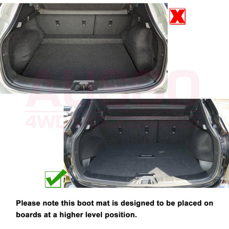 3D TPE Cargo Mat for Nissan Qashqai J11 Series 2014-2022 Boot Mat Boot Liner Trunk Mat
