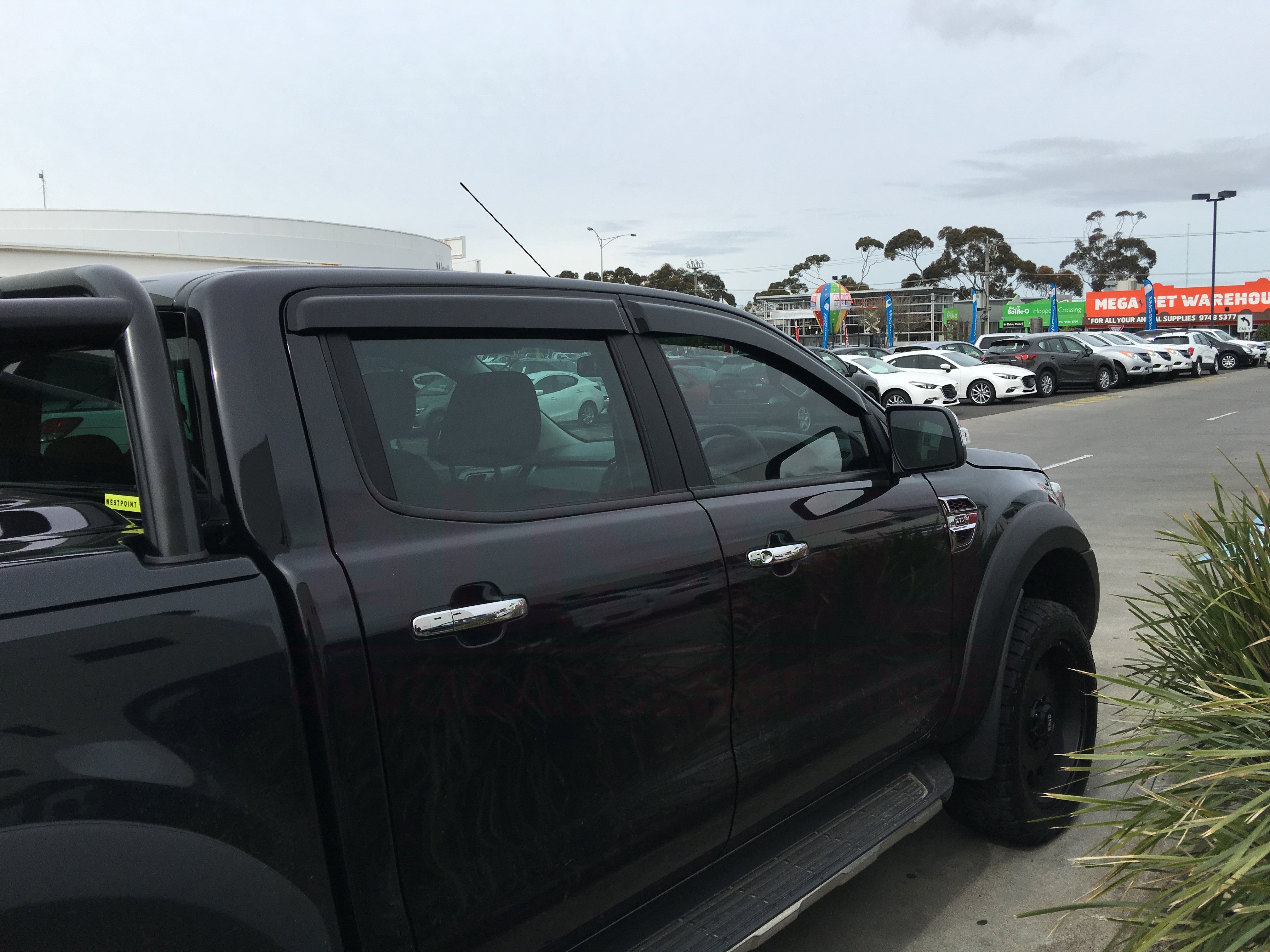 Injection Weather Shields for Ford Ranger Dual Cab 2011-2022