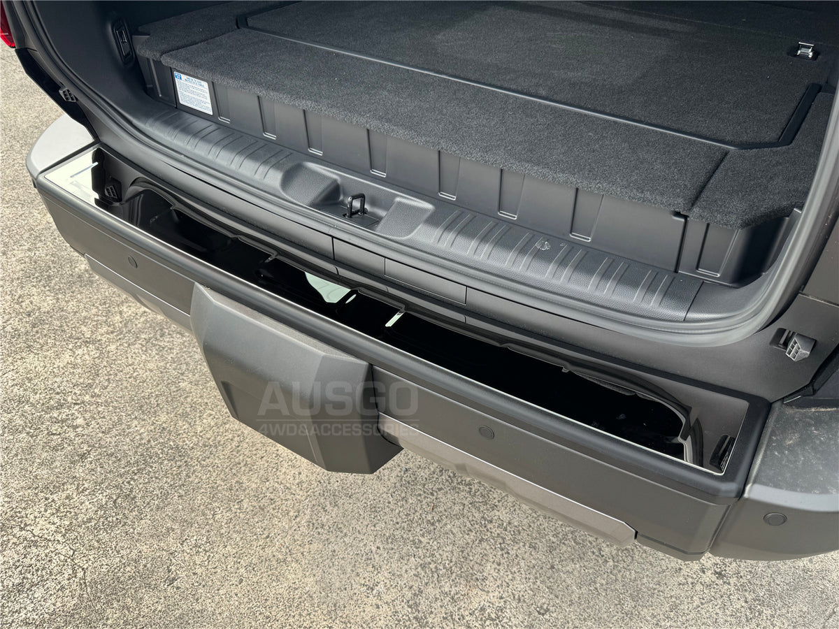 Prado 250 Rear Toyota Prado 250 Series Rear Bumper Step Plate | Durable Boot Lip ...