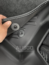 Double-Layer Car Floor Mats for Toyota Kluger 2021-Onwards