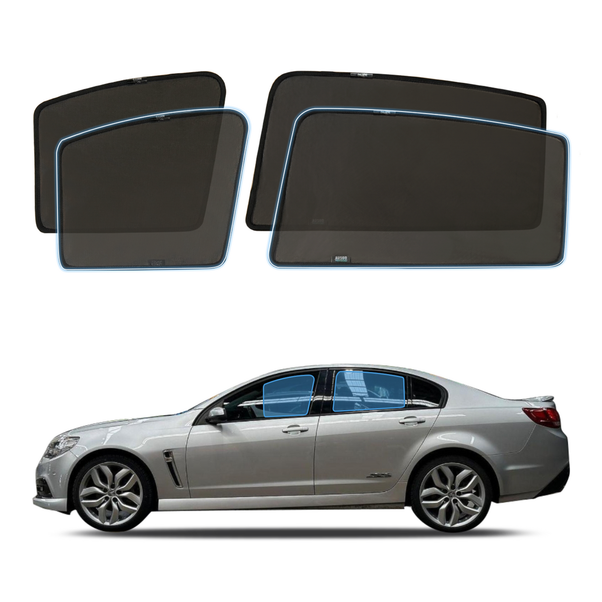 Magnetic Window Sun Shade for Holden Commodore VE VF Sedan