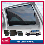 Magnetic Window Sun Shade for Lexus GX550 2024-Onwards