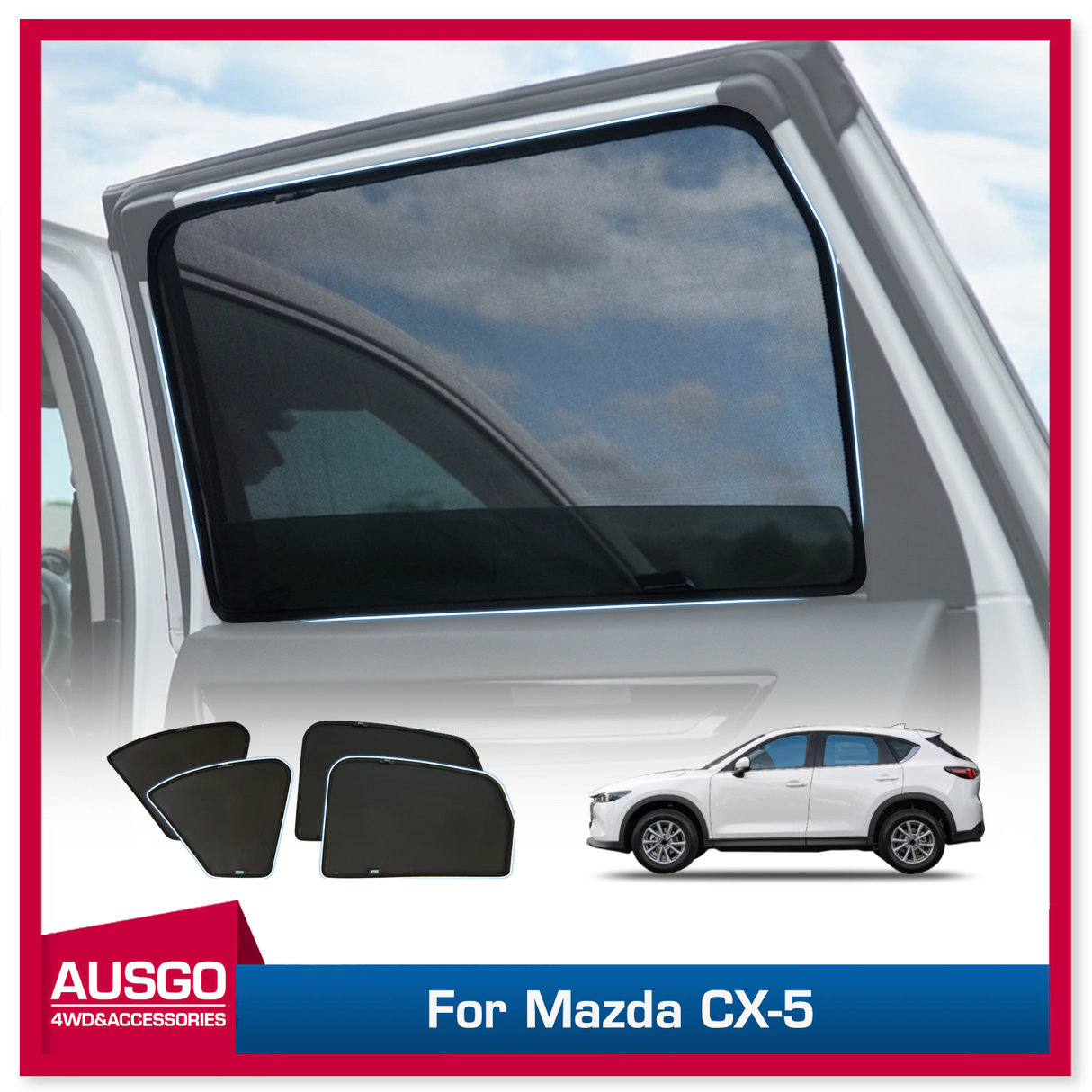 PRE-ORDER Magnetic Window Sun Shade for Mazda CX5 CX-5 KF Series 2017-Onwards