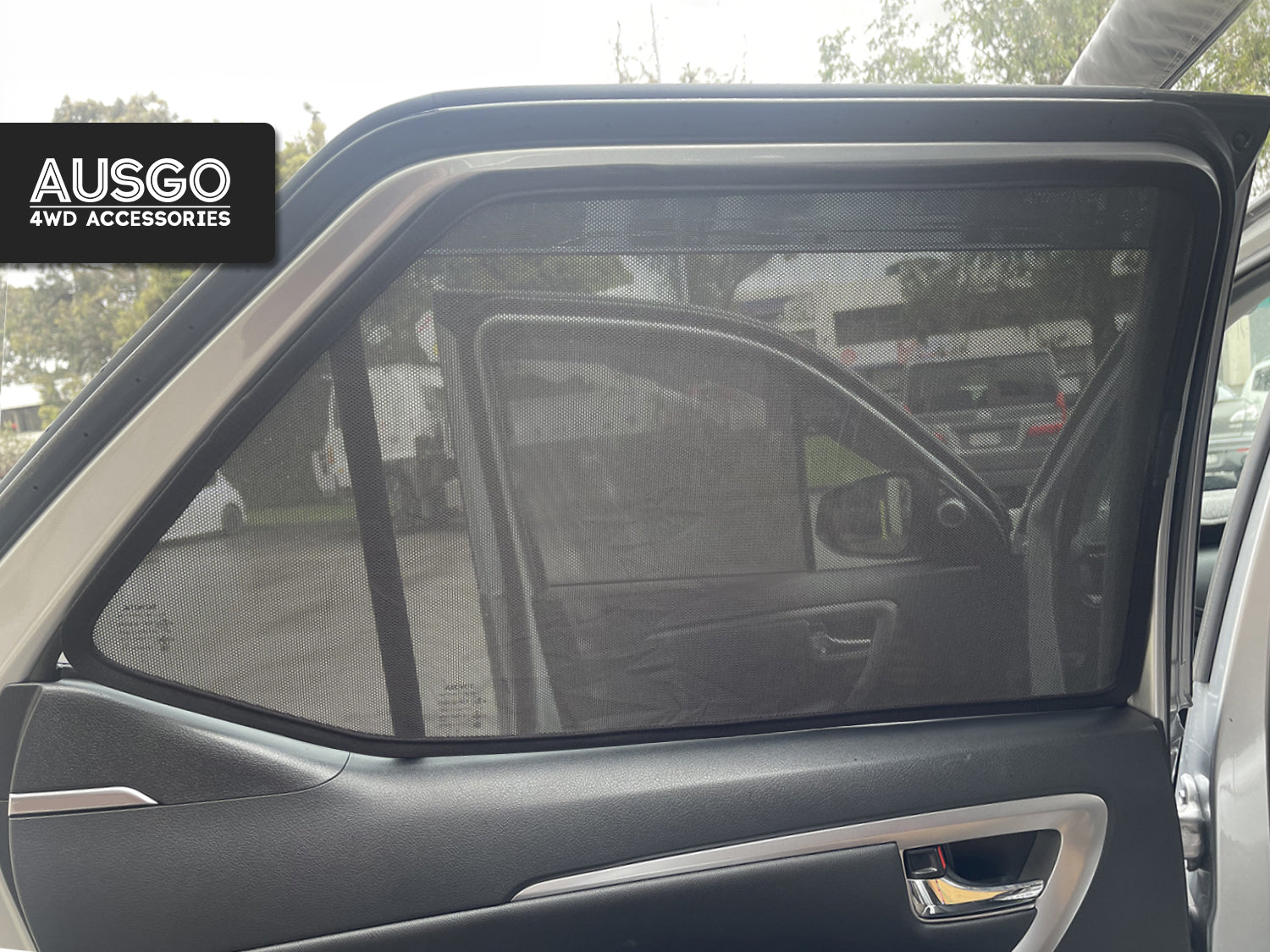 Magnetic Window Sun Shade for Toyota Fortuner 2015-Onwards 4PCS
