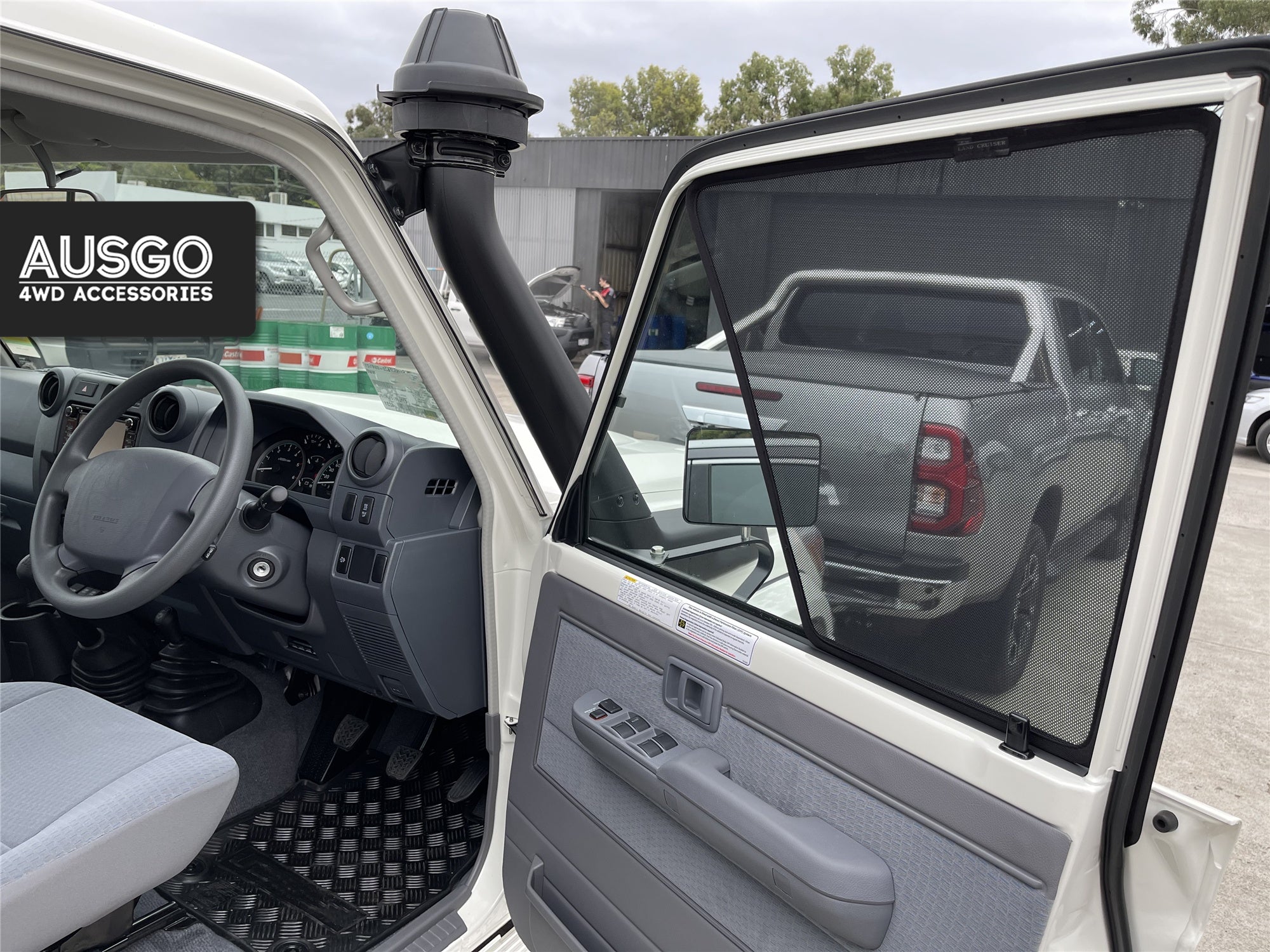 Magnetic Window Sun Shade for Toyota Land Cruiser 76 Series