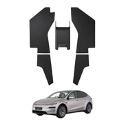 Centre Console Side Kick Protector Mats Tesla Model Y L 6-Seat 2026-Onwards