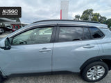Stainless Trim Weather Shields for Toyota Corolla Cross SUV 2022-Onwards