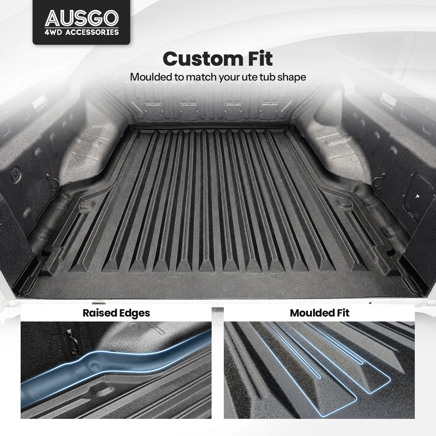 3D TPE Ute Mat for BYD Shark 6 2024-Onwards