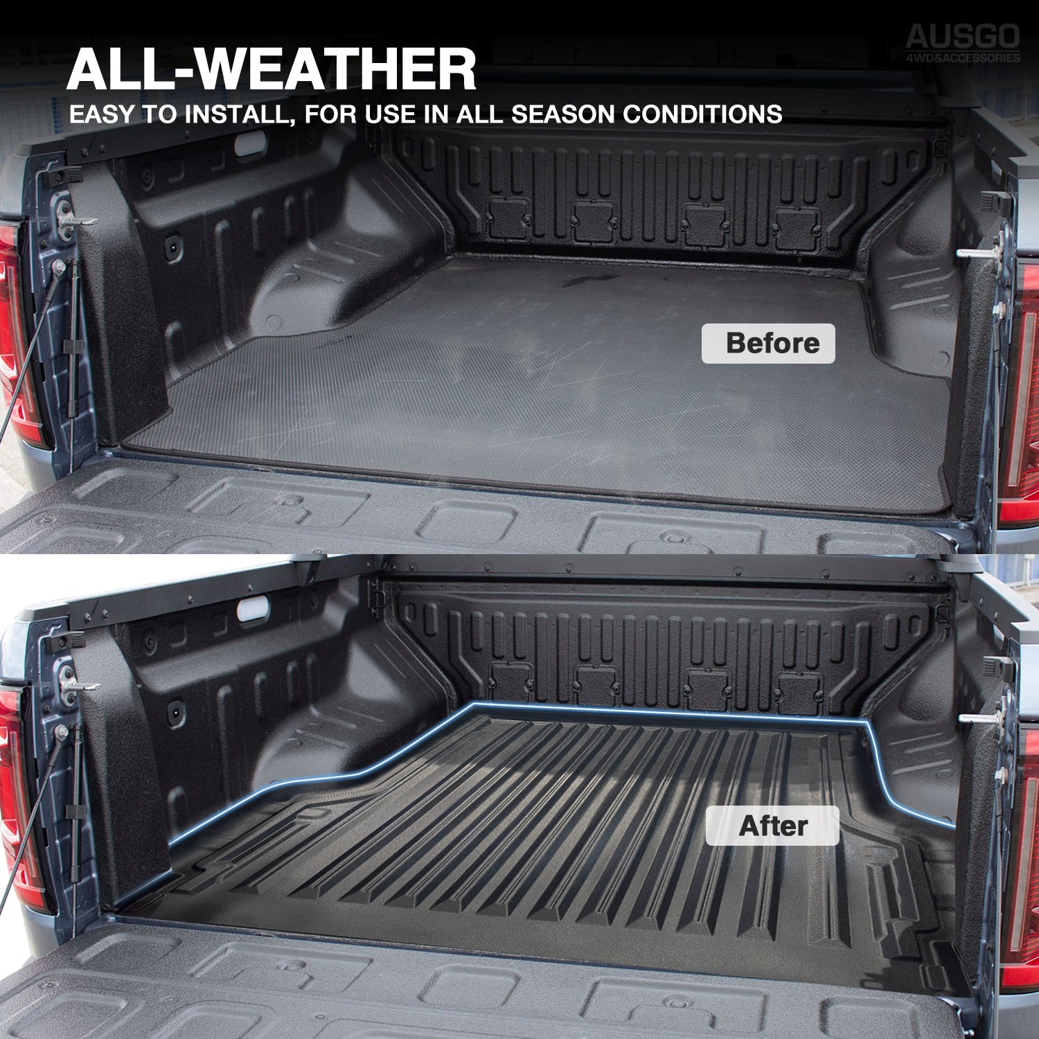 3D TPE Ute Mat for BYD Shark 6 2025-Onwards