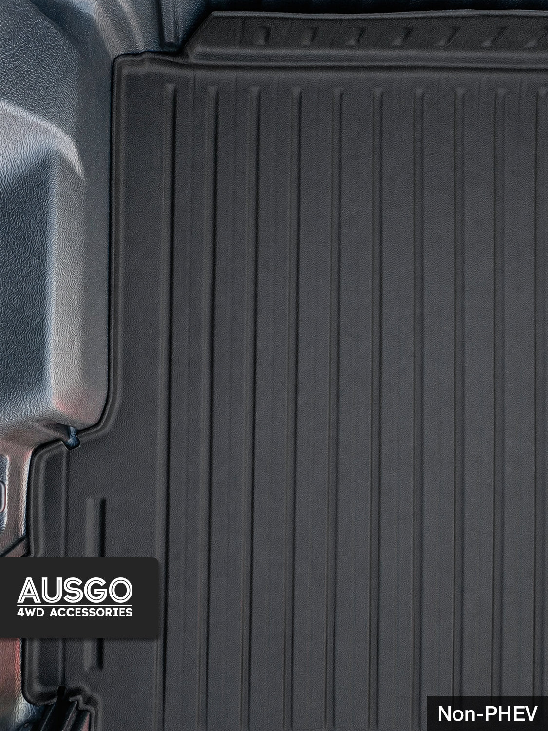 3D TPE Ute Mat for Ford Ranger Dual Cab 2022-Onwards Fitted with Factory Plastic Tub Liner