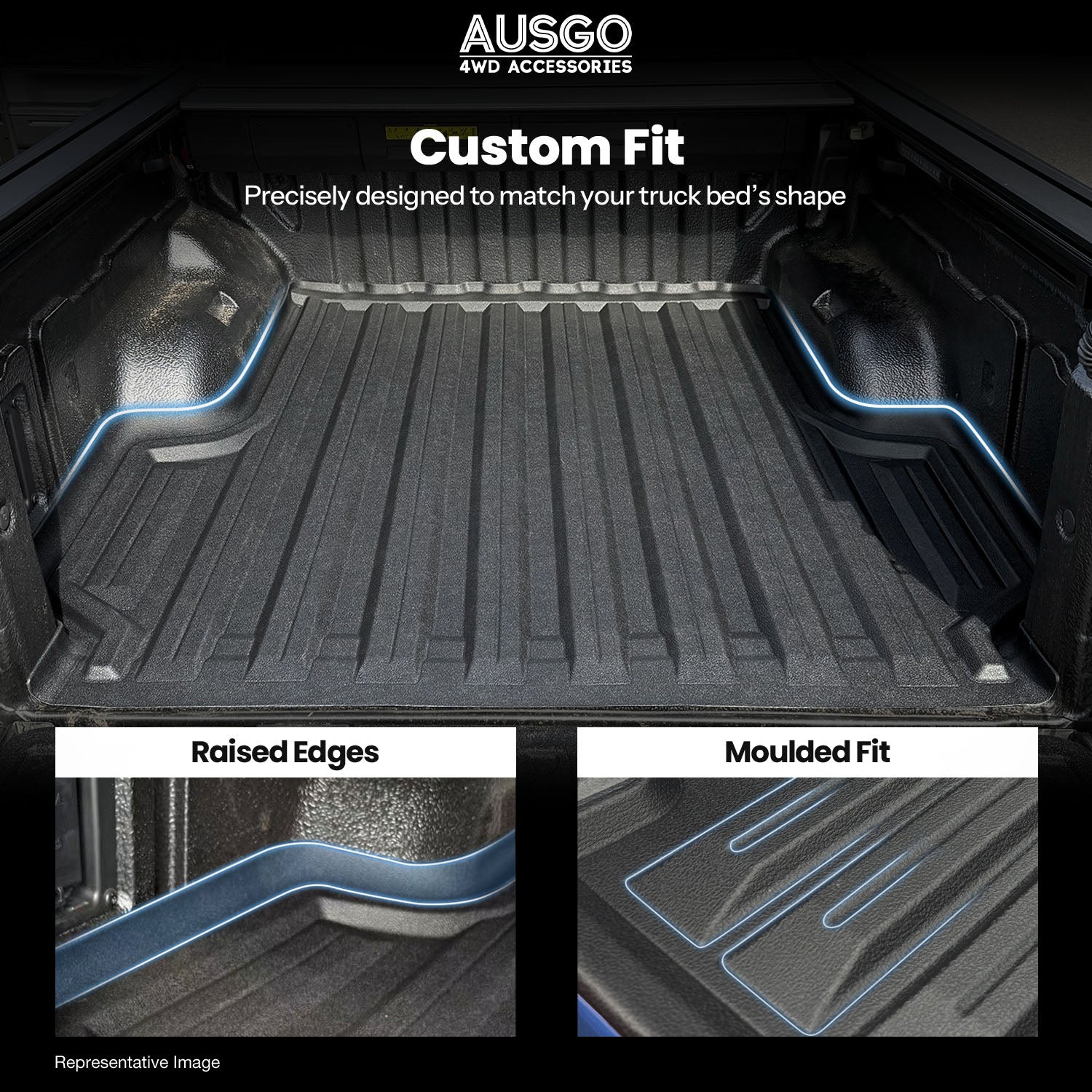 3D TPE Ute Mat for KIA Tasman 2025-Onwards