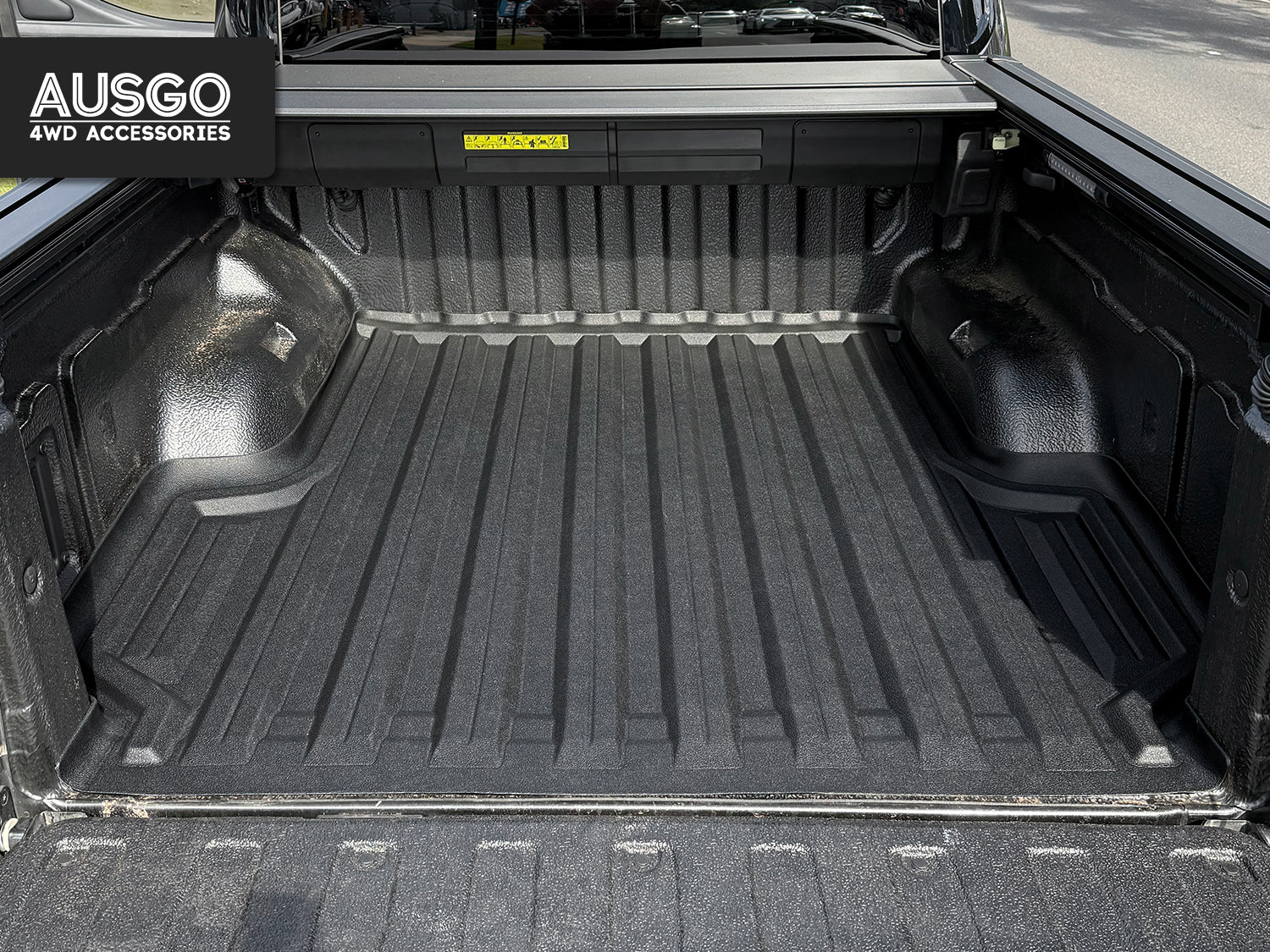 3D TPE Ute Mat for KIA Tasman 2025-Onwards Fitted with Factory Plastic Tub Liner