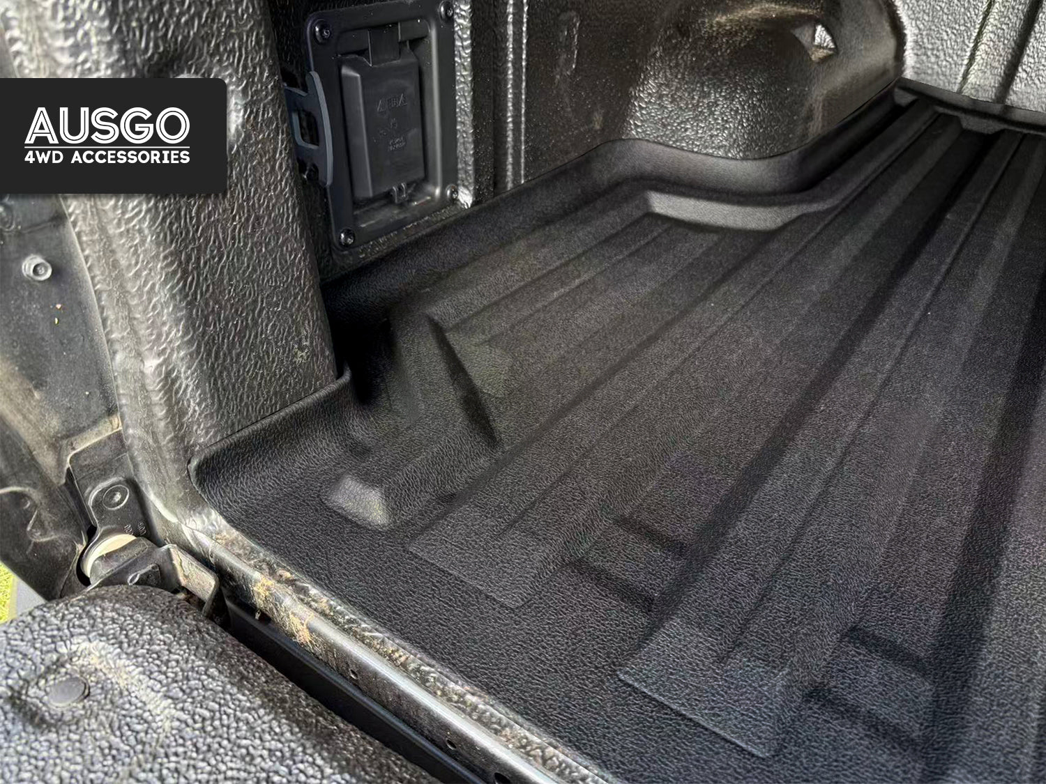 3D TPE Ute Mat for KIA Tasman 2025-Onwards Fitted with Factory Plastic Tub Liner