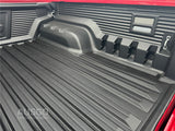 3D TPE Ute Mat for Toyota Hilux Dual Cab 2015-2024 Fitted with Factory Plastic Tub Liner