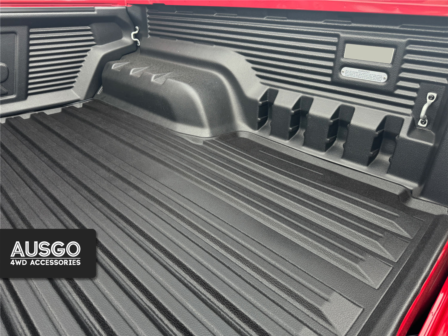 Ute Mat for Toyota Hilux Rugged X Dual Cab 2025-Onwards Fitted with Factory Plastic Tub Liner