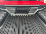 3D TPE Ute Mat for Toyota Hilux Dual Cab 2015-2024 Fitted with Factory Plastic Tub Liner