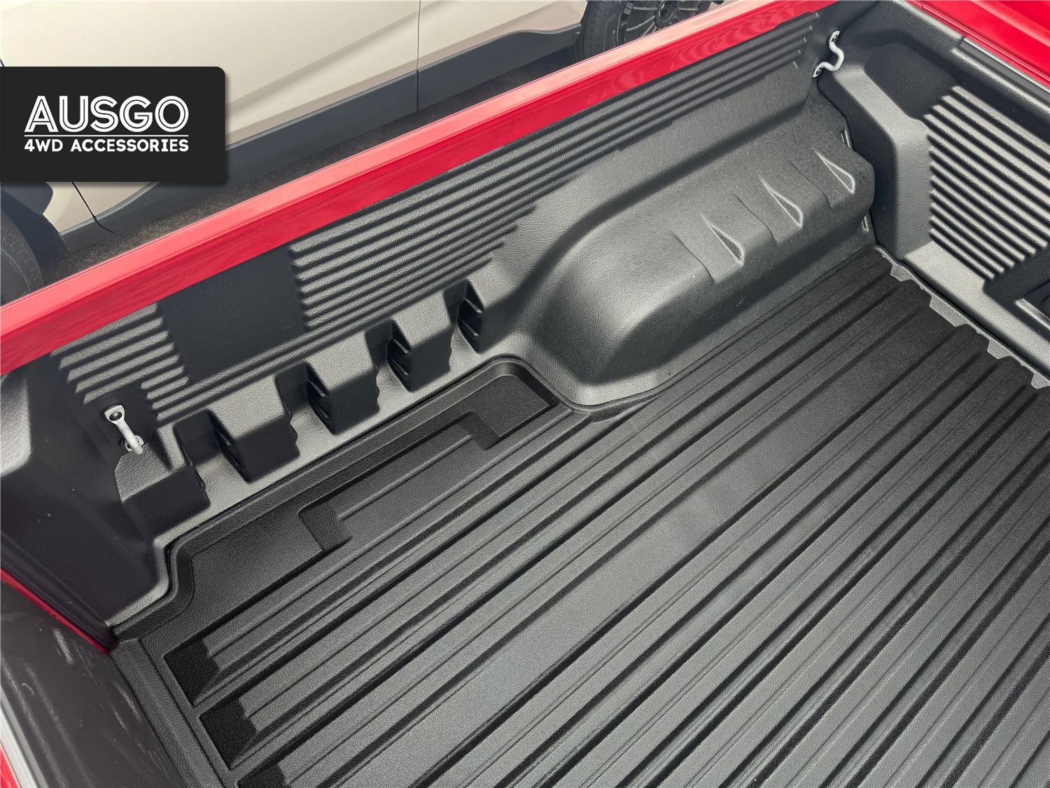Ute Mat for Toyota Hilux Rugged X Dual Cab 2025-Onwards Fitted with Factory Plastic Tub Liner