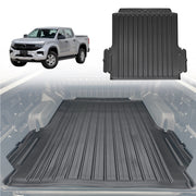 3D TPE Ute Mat for Volkswagen Amarok Next-Gen NF Dual Cab 2023-Onwards Fitted with Factory Plastic Tub Liner