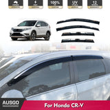 Stainless Trim Weather Shields for Honda CRV CR-V RM 2012-2017