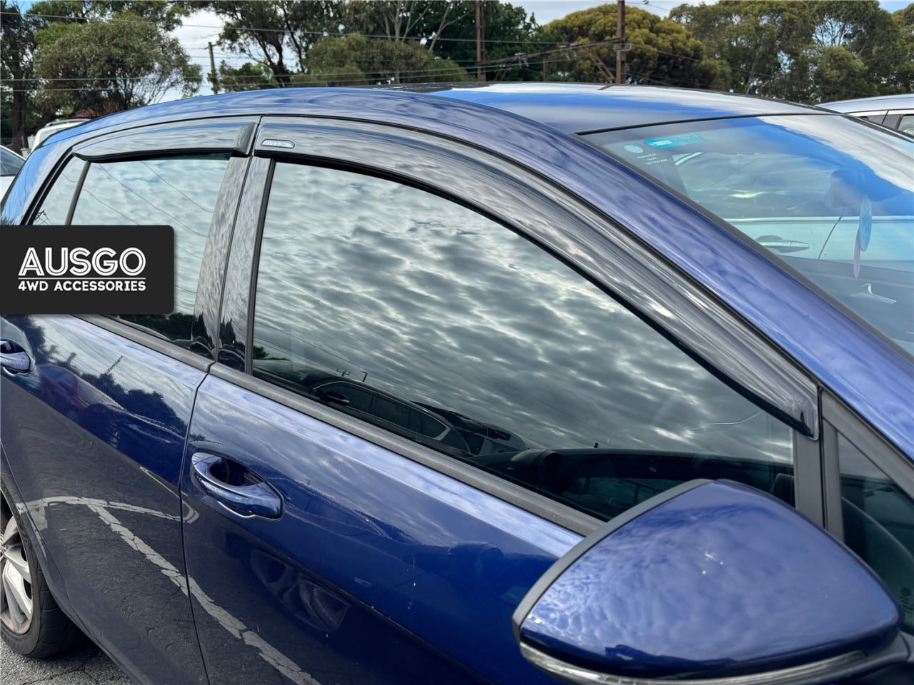 Luxury Weather Shields for Volkswagen Golf 7th Gen MK7 MK7.5 Hatch 2013-2020