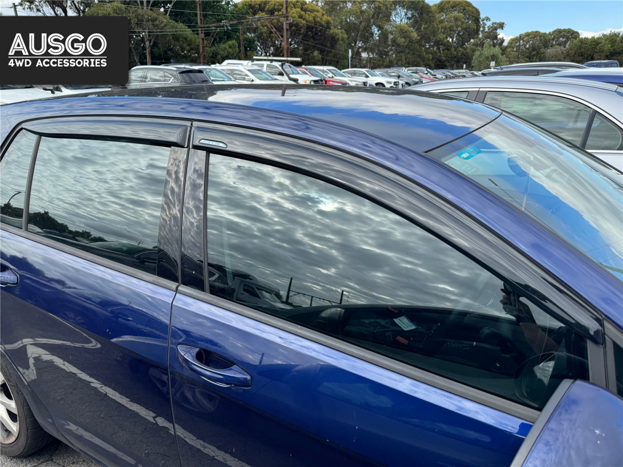 Luxury Weather Shields for Volkswagen Golf 7th Gen MK7 MK7.5 Hatch 2013-2020