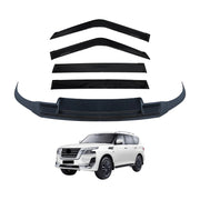 Luxury Weather Shields + Bonnet Protector for Nissan Patrol Y62 Series 5 2019-Onwards